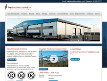 Tablet Screenshot of deepdalesolutions.co.uk